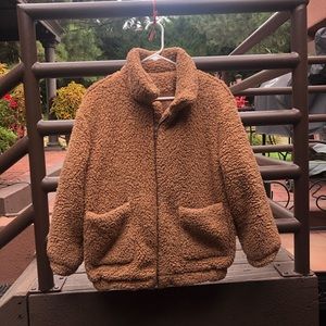 Teddy bomber jacket